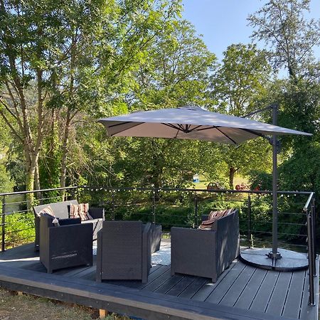 Private Riverside Villa With Breathtaking Views Axat Extérieur photo